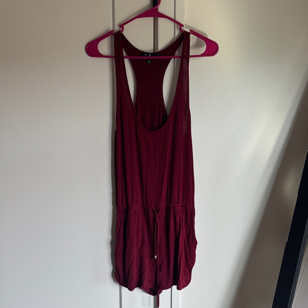 Burgundy Sleeveless Dress